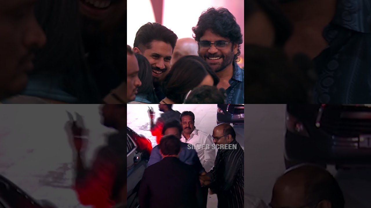 #nagarjuna Family Visuals at #allusirish and #nayanika Pre Wedding #nagachaitanya