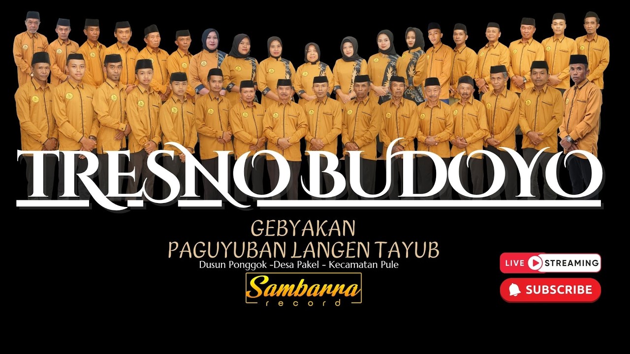 LIVE - MJ Audio - Gebyakan Langen Tayub - Tresno Budoyo - New Dewangga Campursari
