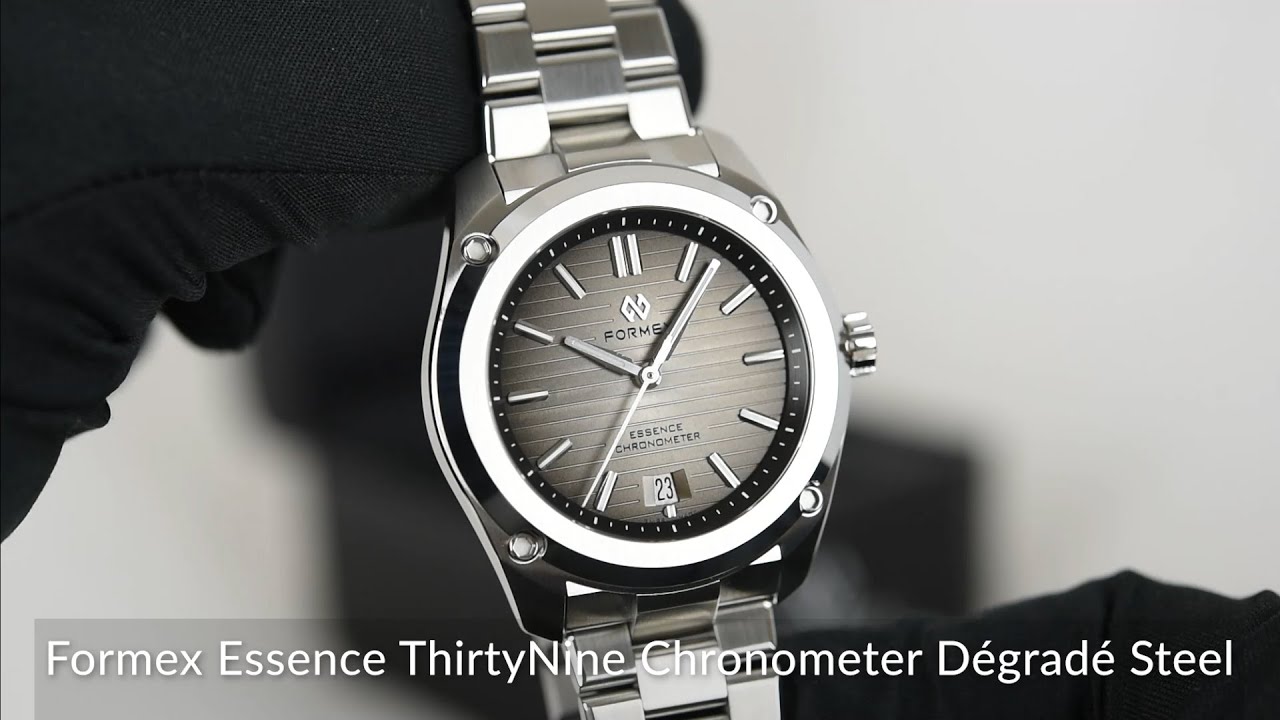 Formex Essence ThirtyNine Chronometer D&eacute;grad&eacute; Steel
