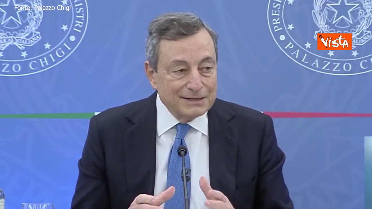 Super Green Pass, la conferenza stampa di Draghi in 100 secondi