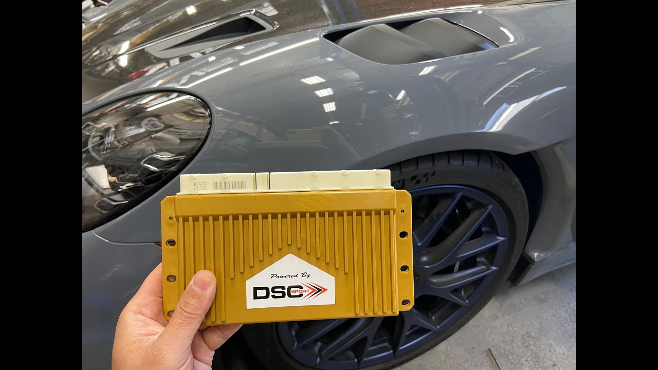 718 GT4RS DSC controller install(Under 3 Minutes)