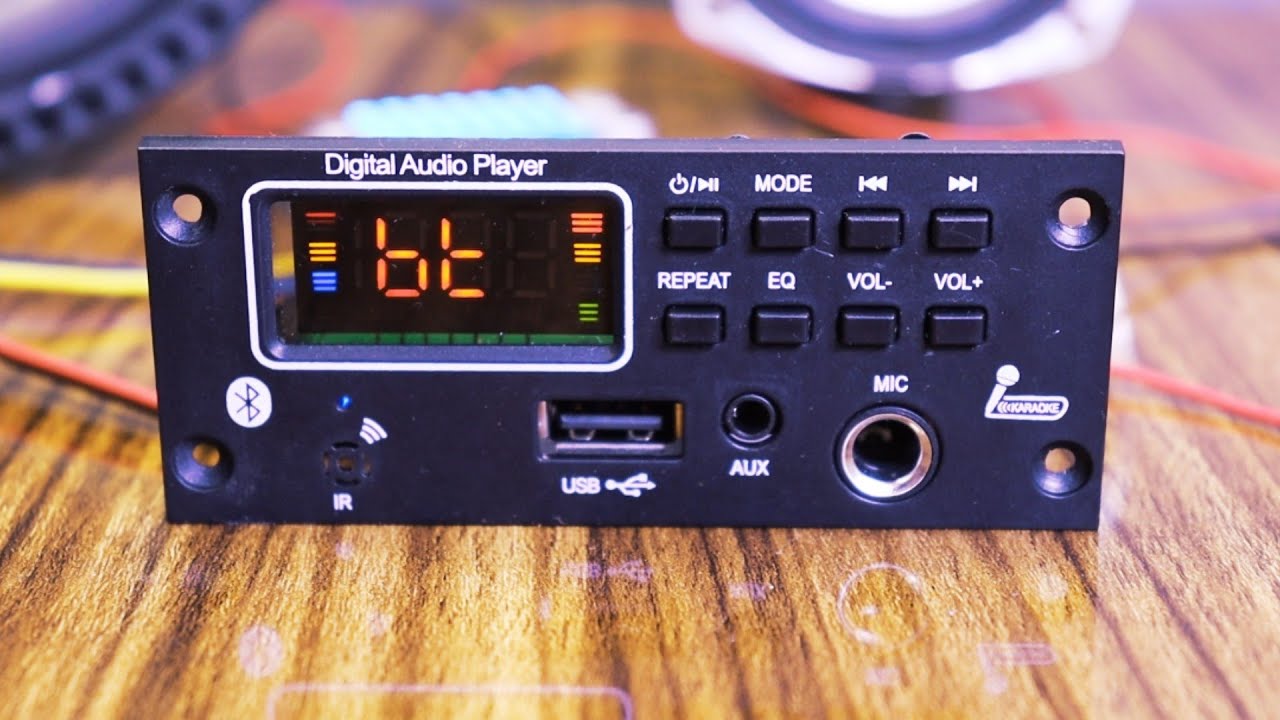 5v&ndash;12v DC running Bluetooth USB Mic Module