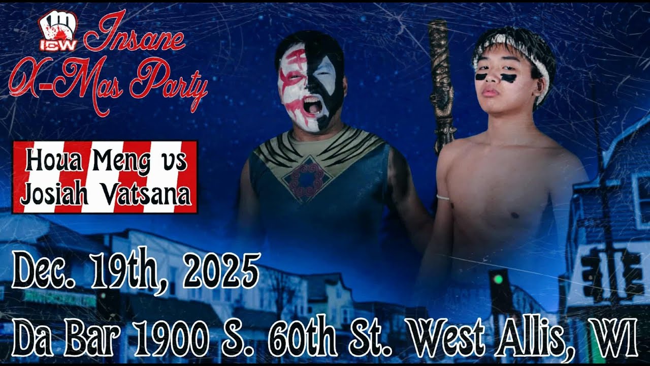 ICW Insane X MAS Party - Houa Meng VS Josiah Vatsana