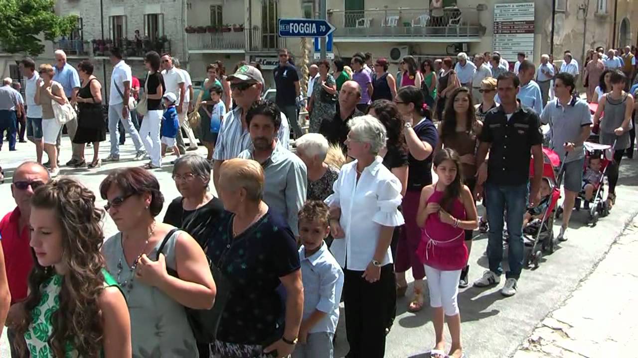 Festa della Madonna delle Traglie - Gambatesa 29 luglio 2012