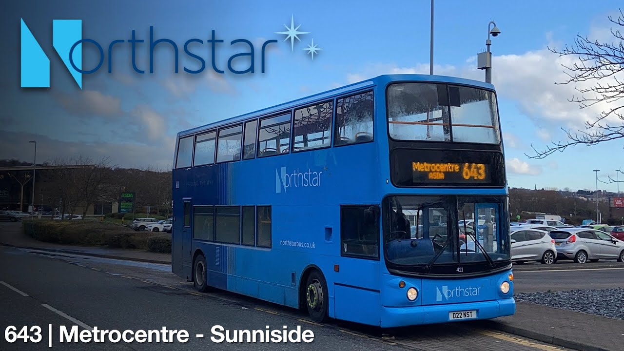 Hellfire Beast! | Northstar 411 (D22 NST) | Transbus ALX400 Trident Voith | Route 643