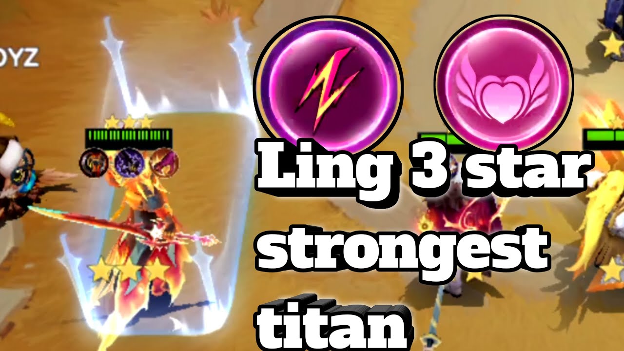 The strongest 3-star Ling Titan latest update ||magic chess go go