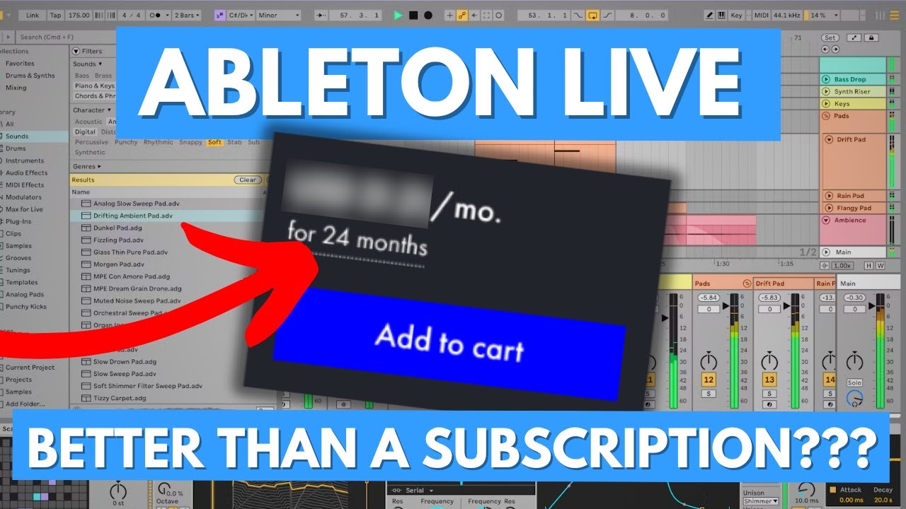 Ableton Live добавляет возможность аренды с правом выкупа: что вам нужно знать