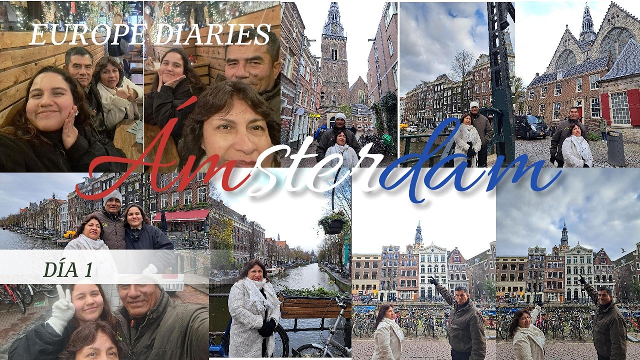 Estamos en ...  ¿Ámsterdam? 😮🌷🚲