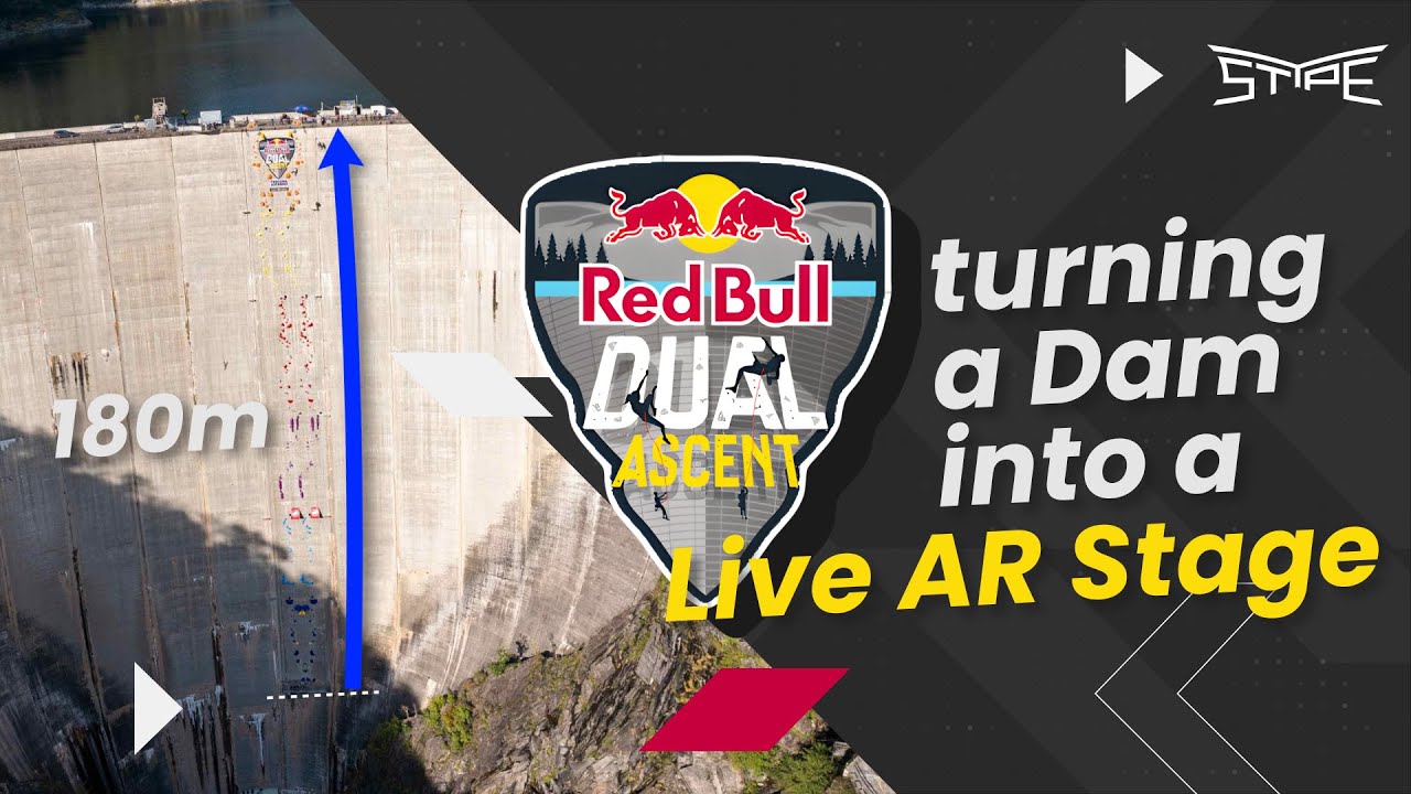 stYpe x Red Bull Dual Ascent 2024 | Wingcam Tracking on Verzasca Dam with RedSpy