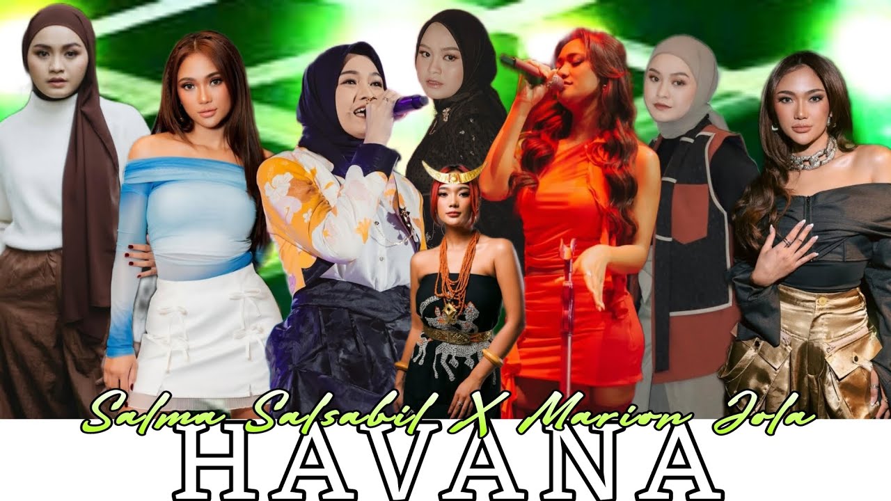 MARION JOLA SURPRISED SALMA SALSABIL SAAT NYANYI LAGU HAVANA #marionjola #salmasalsabil #havana