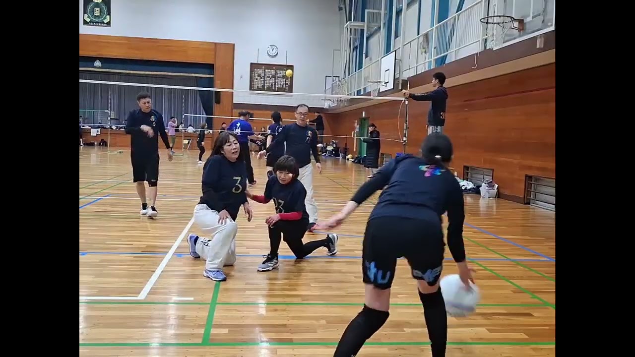 ３月石和体協交流大会（対ルパン２）