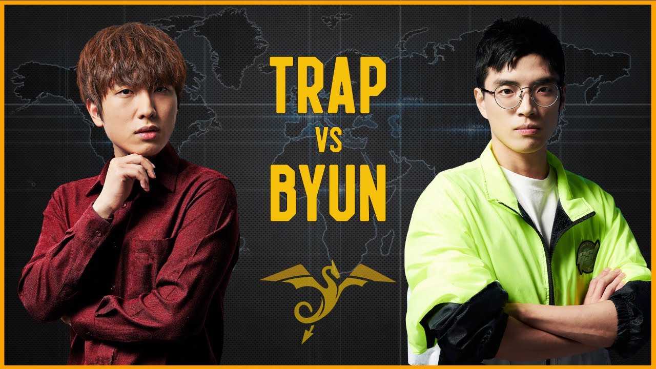 StarCraft 2 - TRAP vs BYUN - ESL Open Cup #49 Korea | Ro16