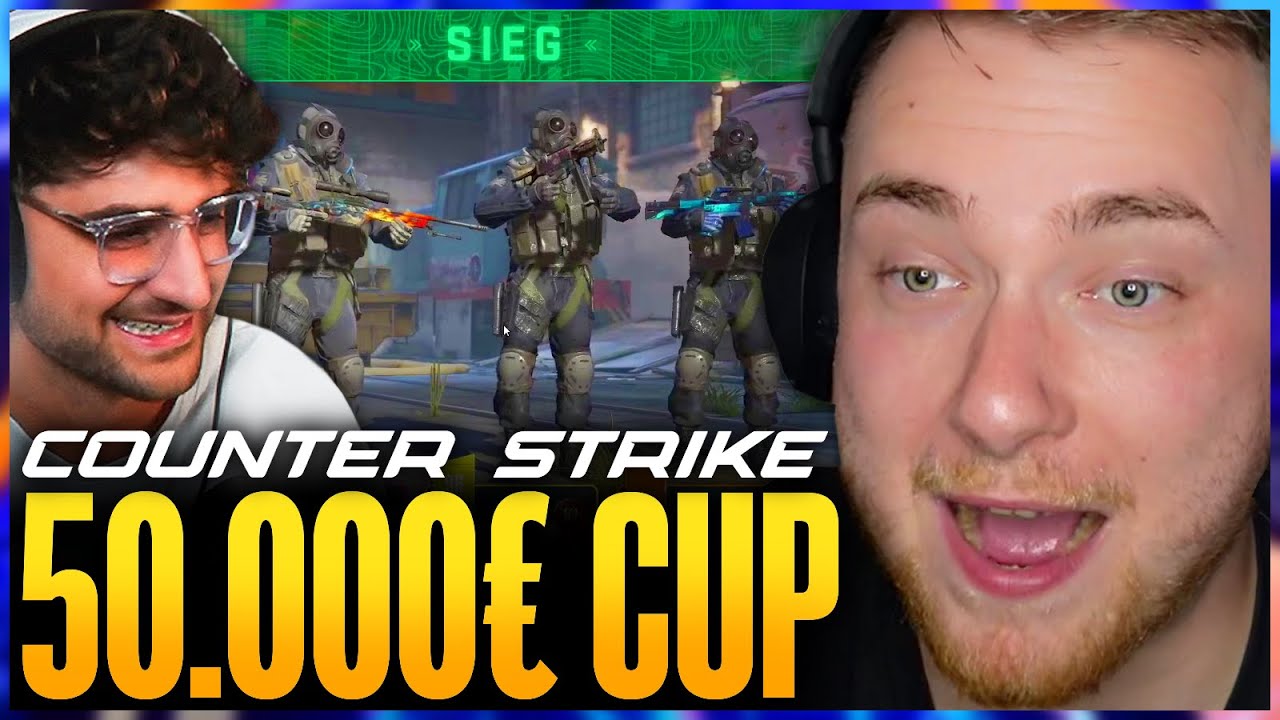 LEGEND&Auml;RER 50.000&euro; CS2 STREAMER CUP! 🏆😱 WIR HABEN GEWONNEN! 💰 | SolutionPlayz