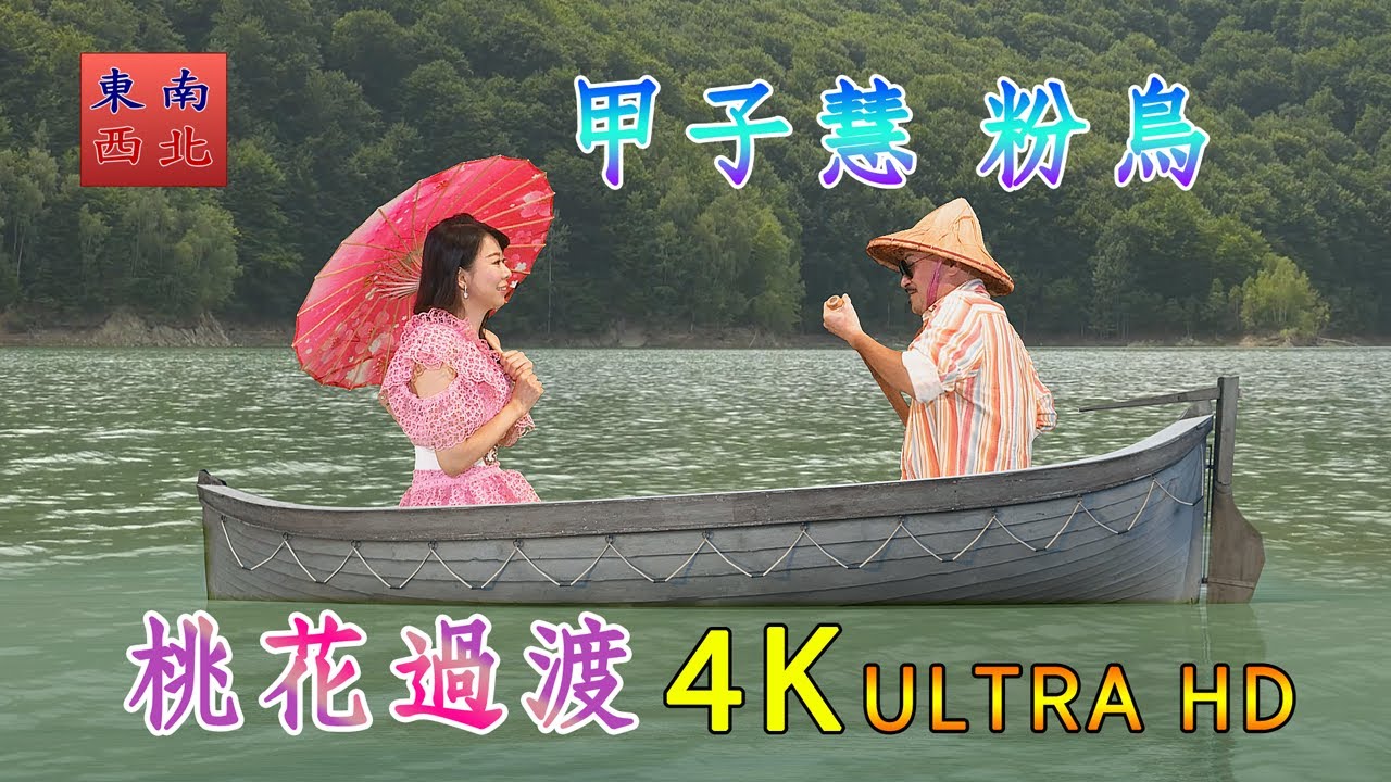 4K台語歌曲 甲子慧 粉鳥 合唱 桃花過渡