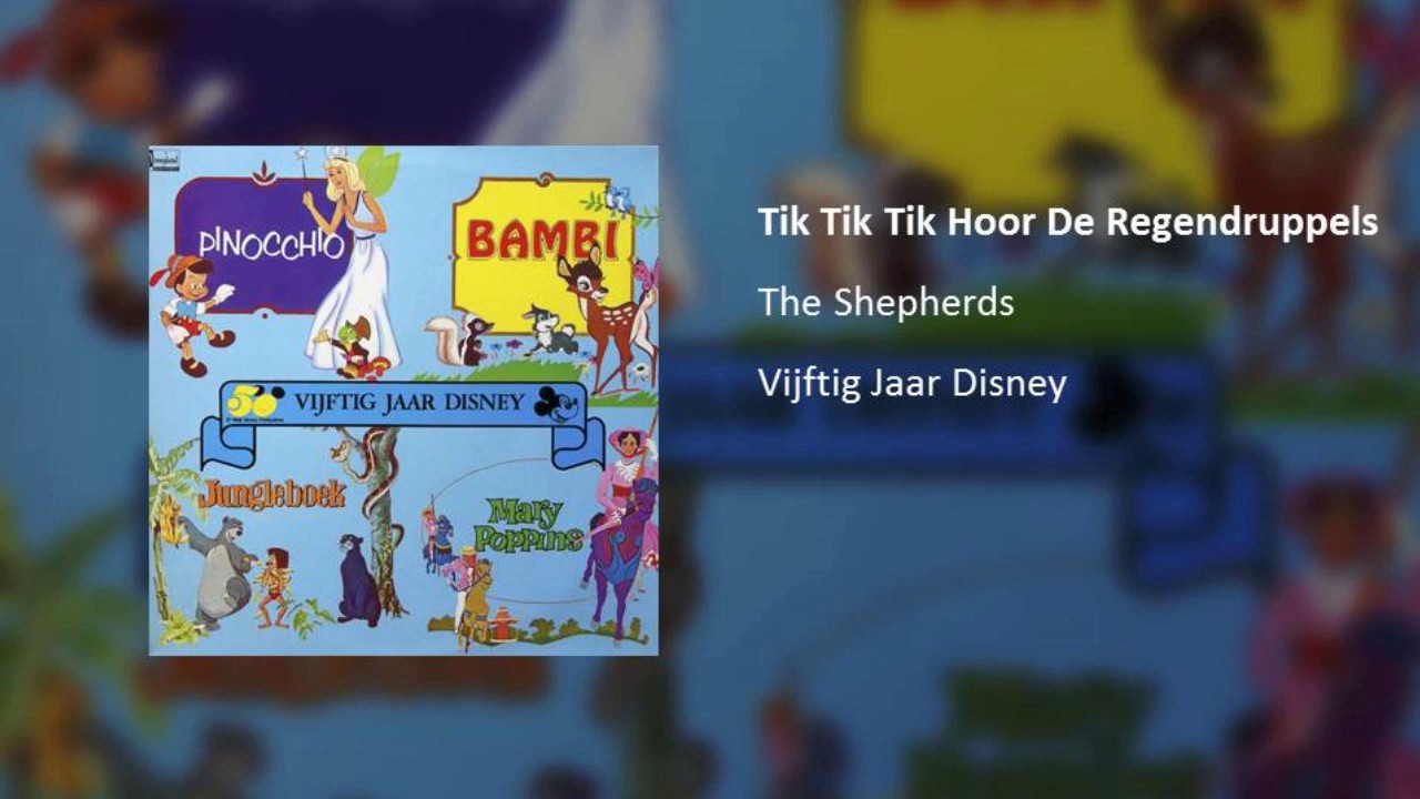 Tik Tik Tik Hoor De Regendruppels (Uit 