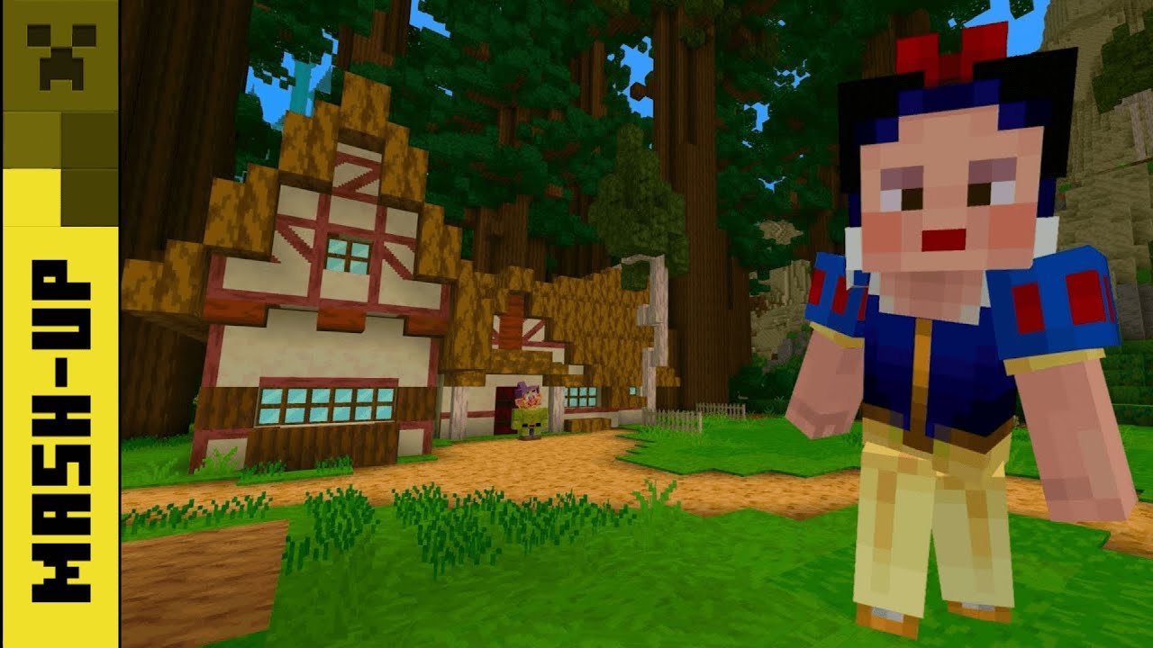 Snow White and the Seven Dwarfs - Disney Minecraft World of Adventures