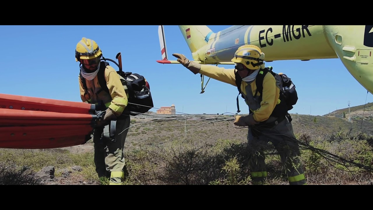 EIRIF Trabajo con helicóptero