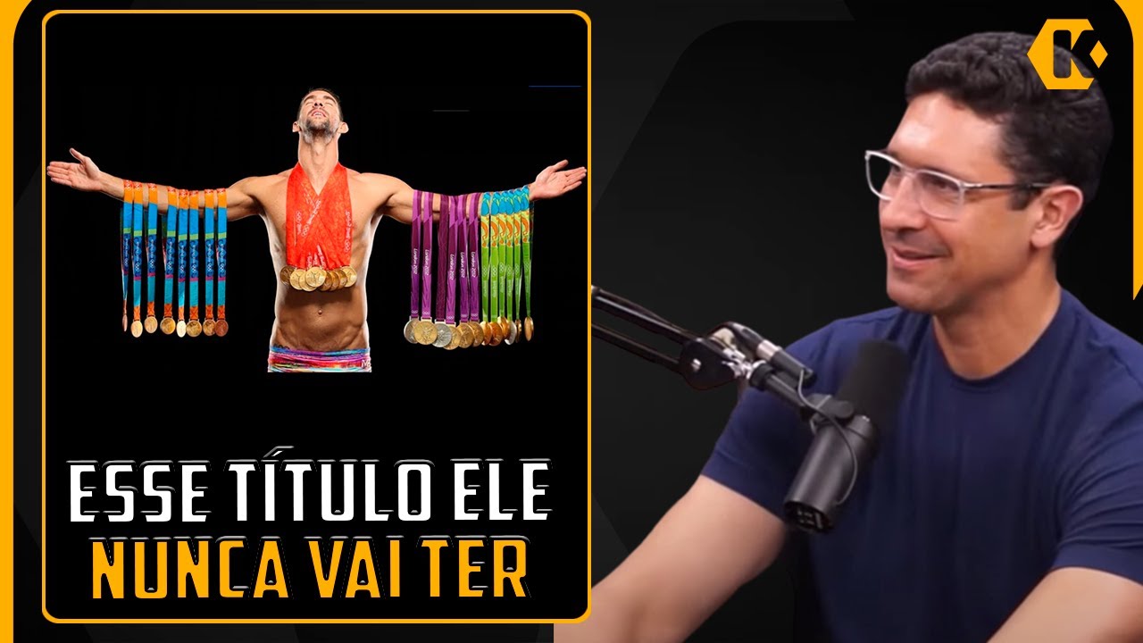 GUSTAVO BORGES fala sobre O TÍTULO que o MICHAEL PHELPS NUNCA VAI TER