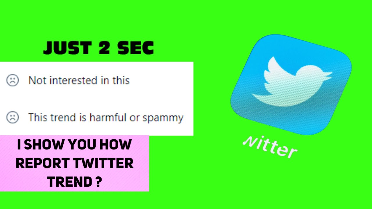How Report Twitter Trending How Report Twitter Trend