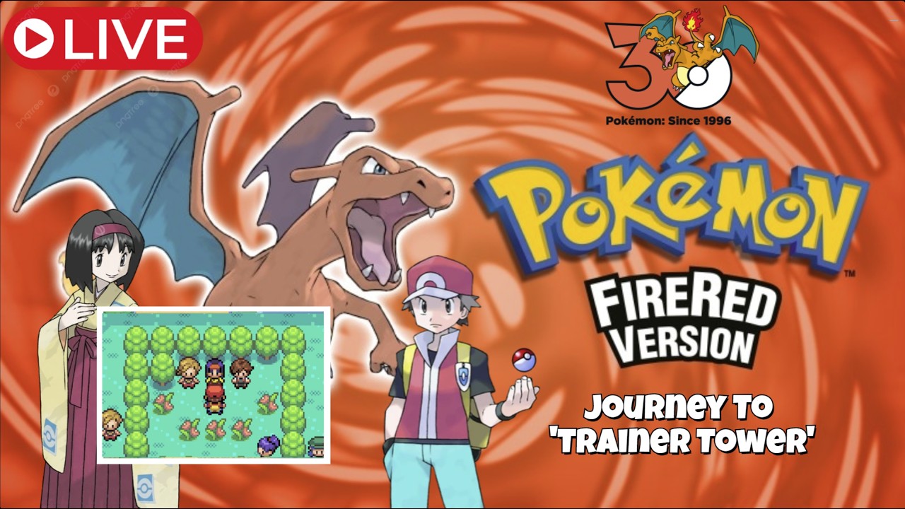 30th Anniversary: Switch Pokémon Fire Red: Gym leader Erika