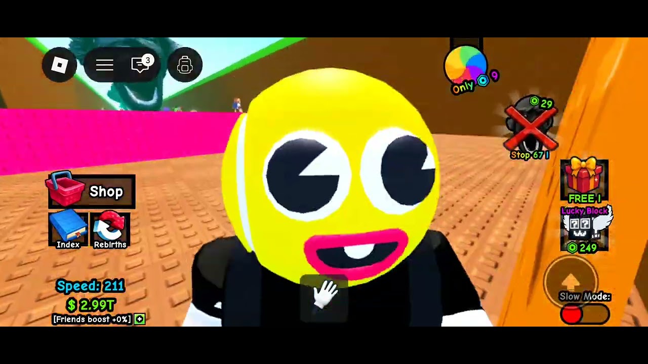 Я сбежал от 67 ради мозгов 2 часть   roblox