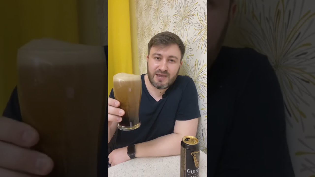 Как правильно наливать пиво с азотной капсулой (Гиннесс)
