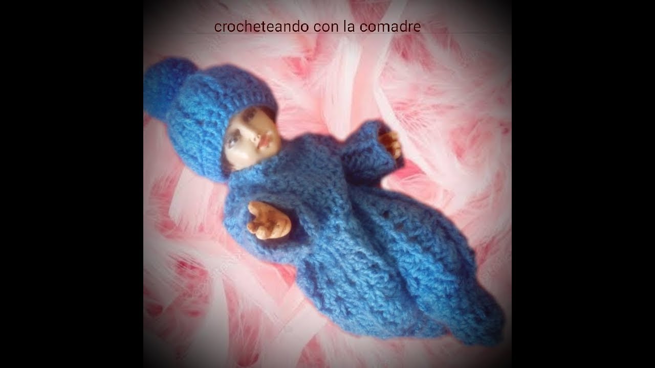 mameluco todas las tallas niño Dios 1a parte facil y rapido crocheteando con la comadre
