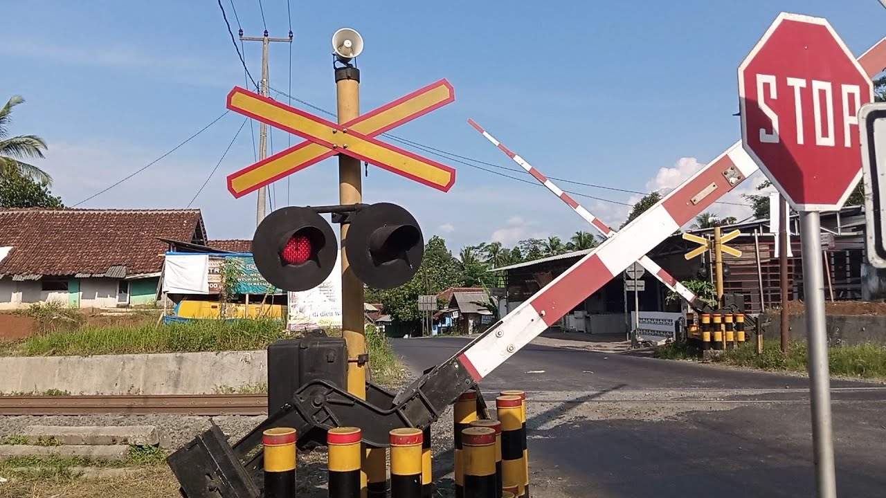 Kompilasi Perlintasan Kereta Api Daerah Manonjaya Tasikmalaya