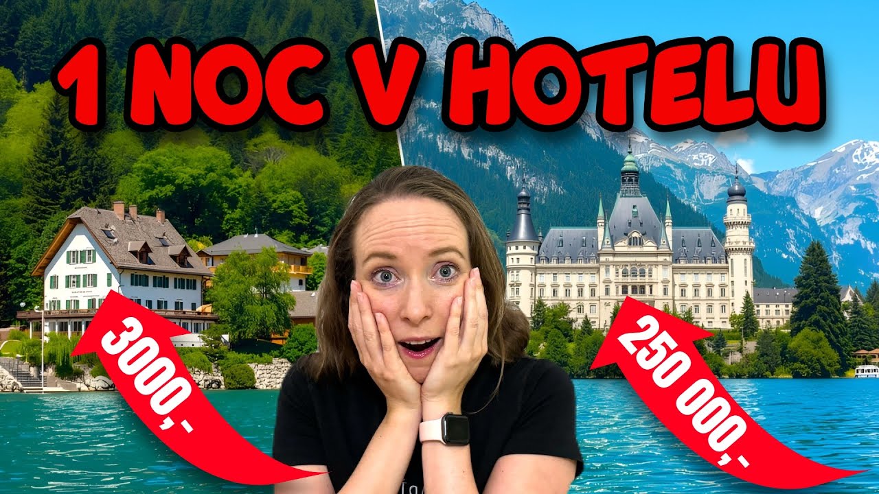 3 000 Kč vs 250 000 Kč za noc v hotelu 😱 U rakouského jezera se zbláznili?!