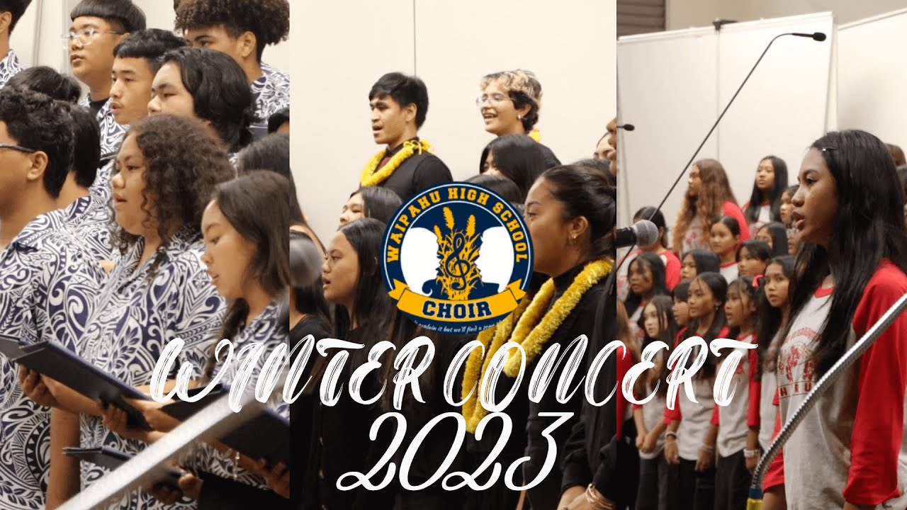 Waipahu High School's Chorus Winter Concert (2023)