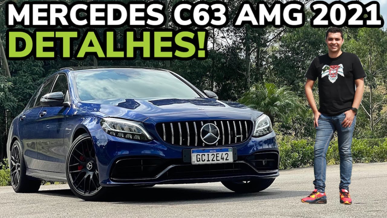MERCEDES C63 AMG 2021 EM DETALHES! - Falando de Carro