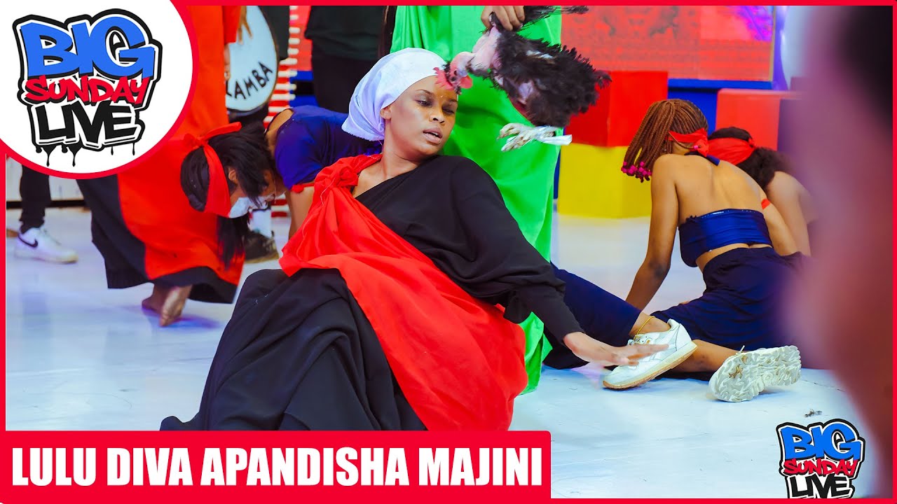 LULU DIVA 'APANDISHA MAJINI' JUKWAANI AKIPIGA SHOO | BIG SUNDAY LIVE