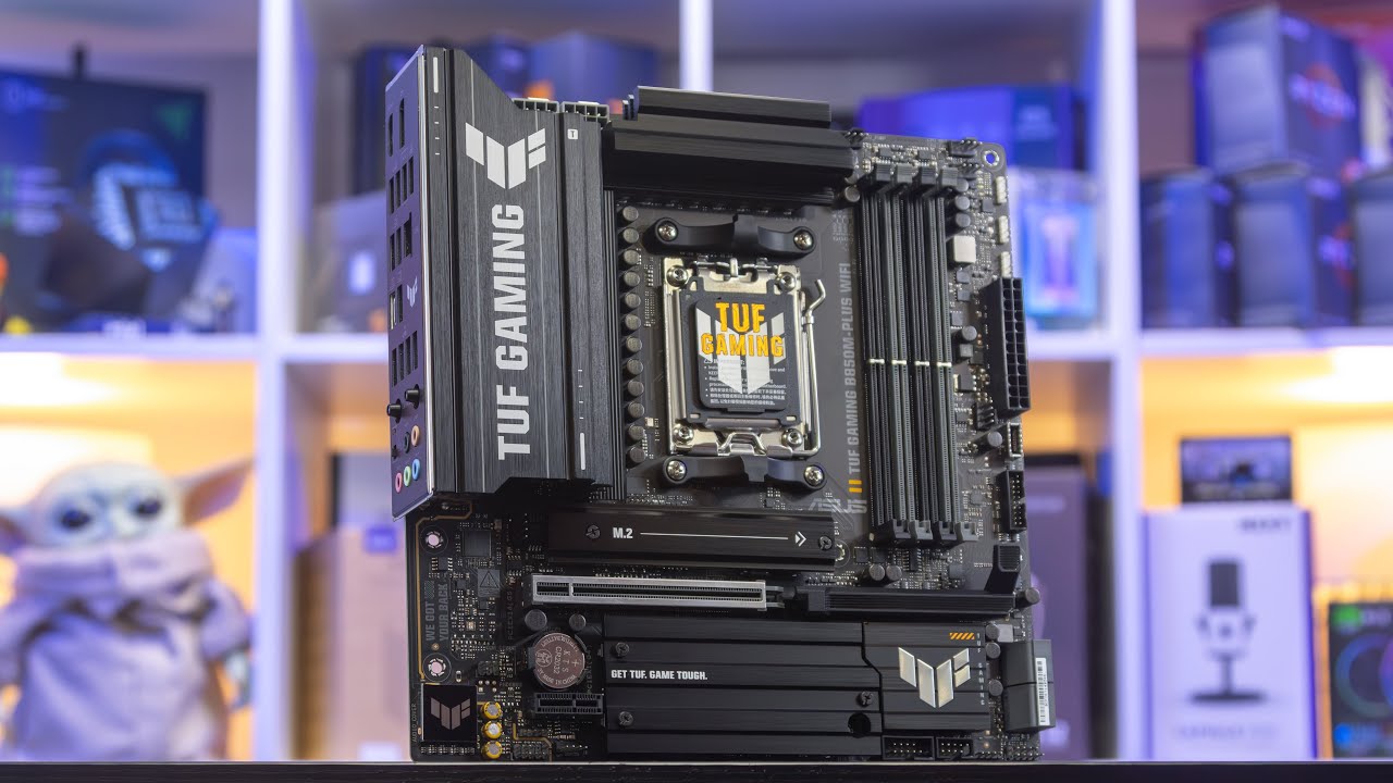 NEXT-GEN M-ATX! - ASUS TUF Gaming B850M-PLUS WiFi - Unboxing & Overview! [4K]
