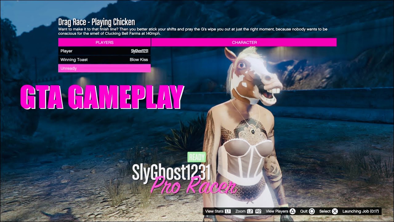 GTA 5 ONLINE DRAG RACE                         Grotti Stinger GT