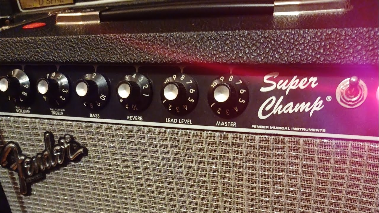 1983 Fender SUPER CHAMP (Rivera era) : AMP TECH Overview & Restoration in 2024!!!