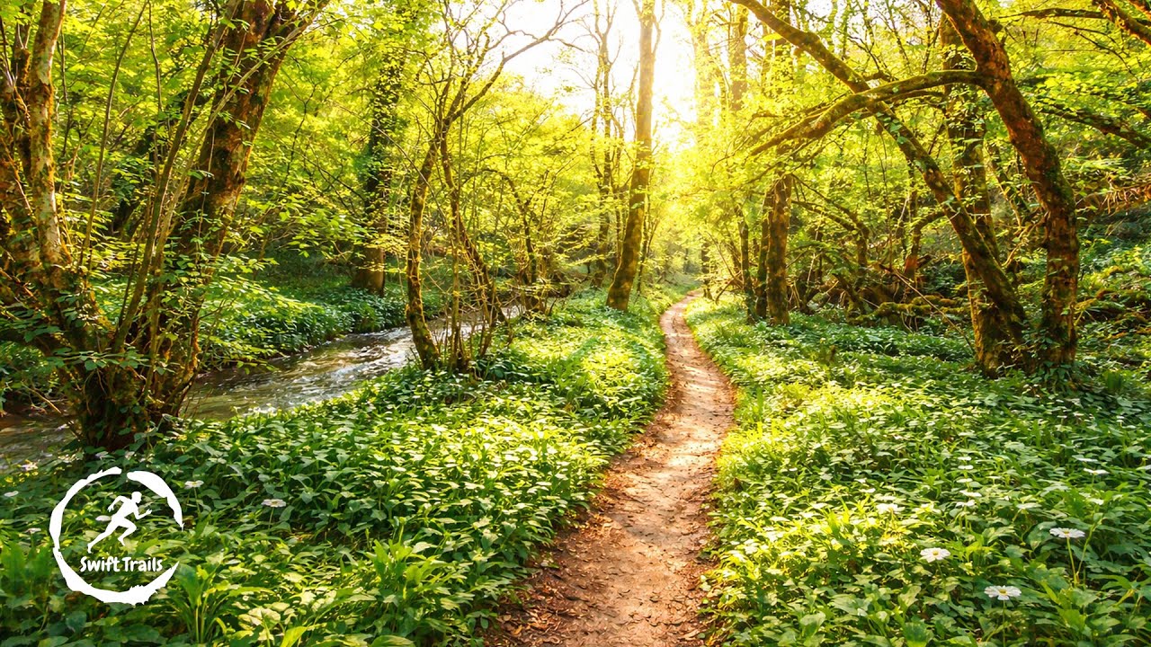 Virtual Run – Asham Wood & Disused Quarries | Treadmill Scenery