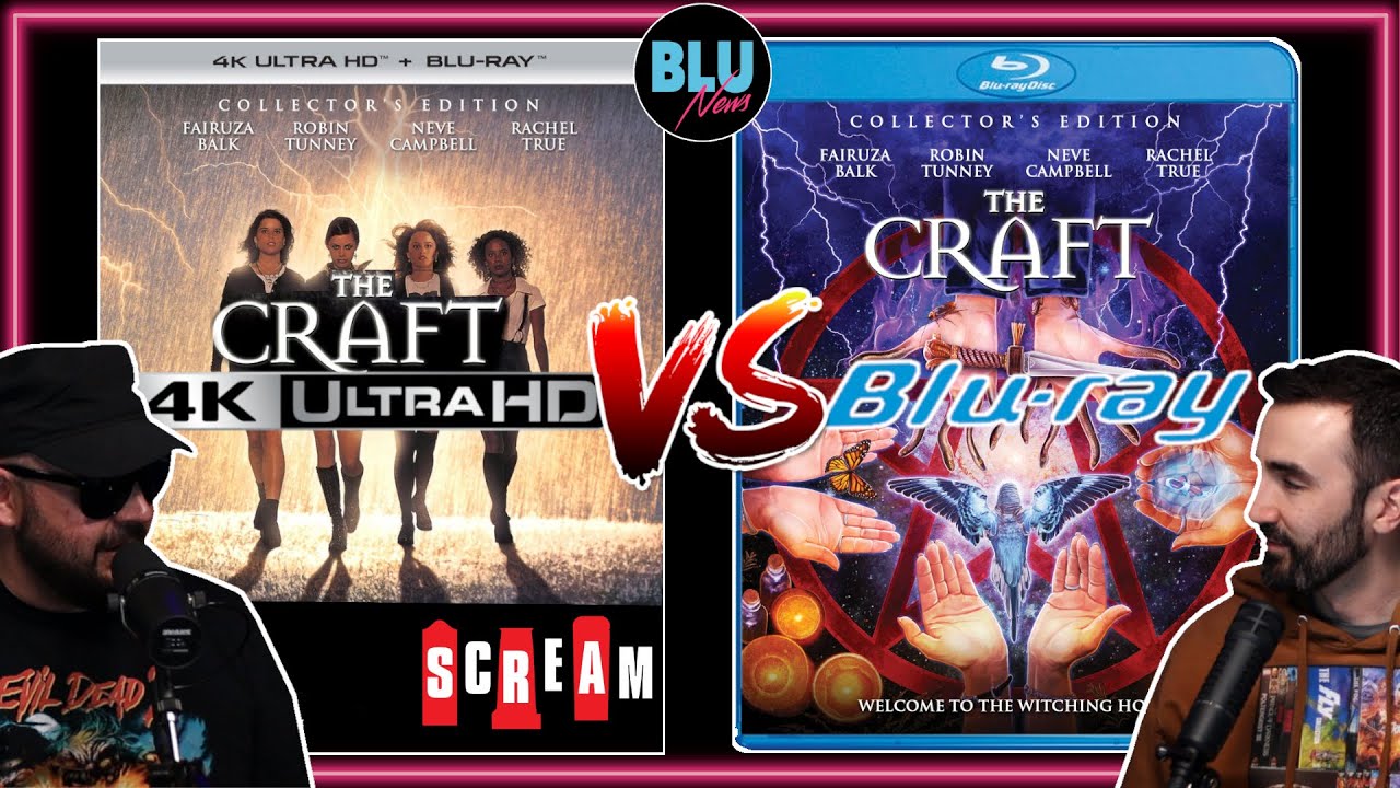 THE CRAFT 4K против THE CRAFT BLU-RAY | SCREAM FACTORY против SCREAM FACTORY | Короли 4K сравнива...