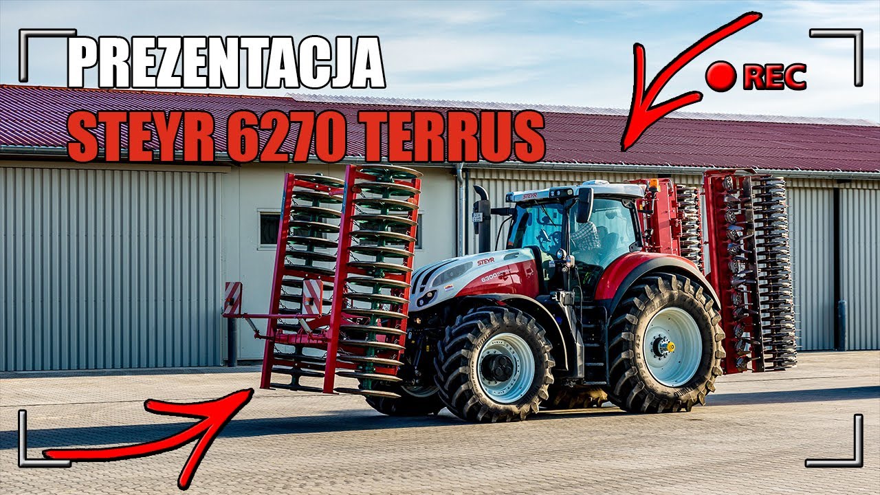 Prezentacja STEYR 6270 TERRUS | AGRO-TECH Obsza | odcinek 6