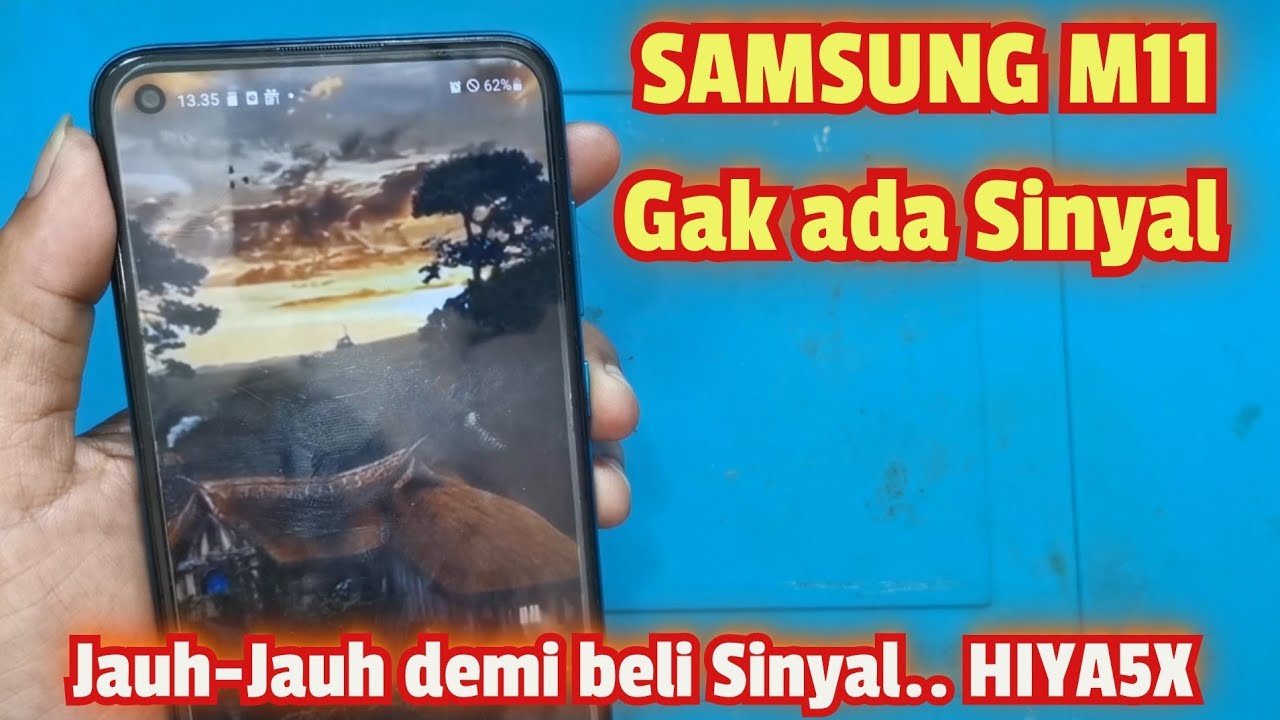 SERVIS HP SAMSUNG M11 TIDAK ADA SINYAL/NO SIGNAL
