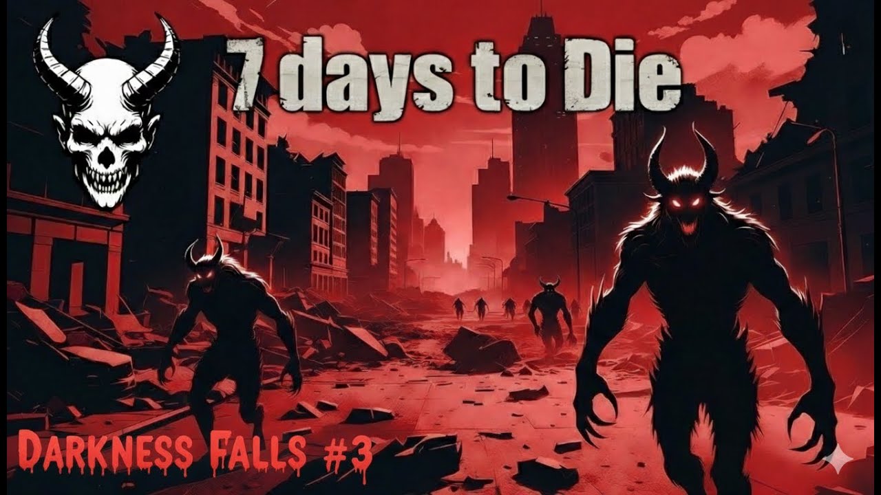 #3 7Days to Die: Darkness Falls. #7DaystoDie #mods