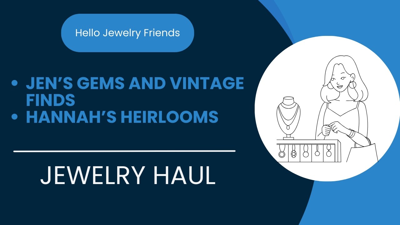 Покупки украшений от @jensgemsfinds @HannahsHeirlooms