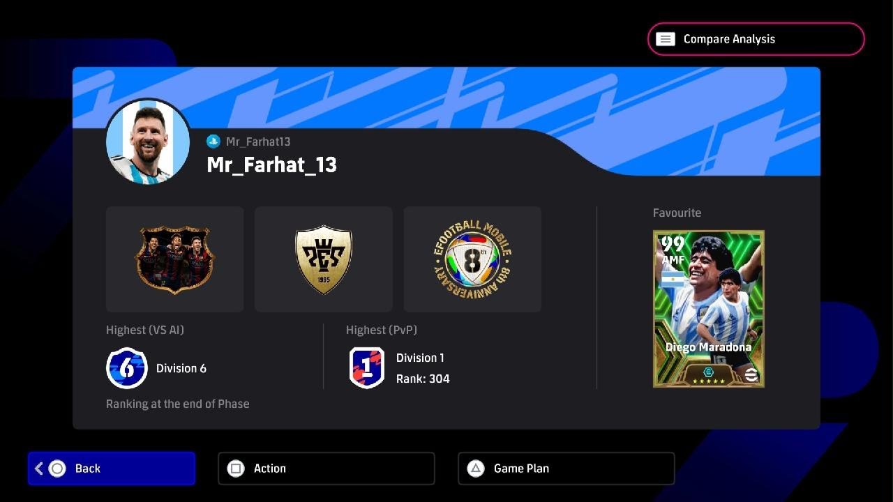eFootball2026 Division meccs Rank 304