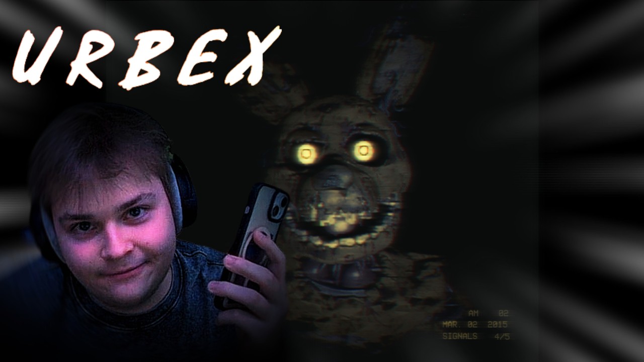 Stupid Idiot Tries To Play A FNAF Fan Game With A Punishment... (FnaF: Urbex)