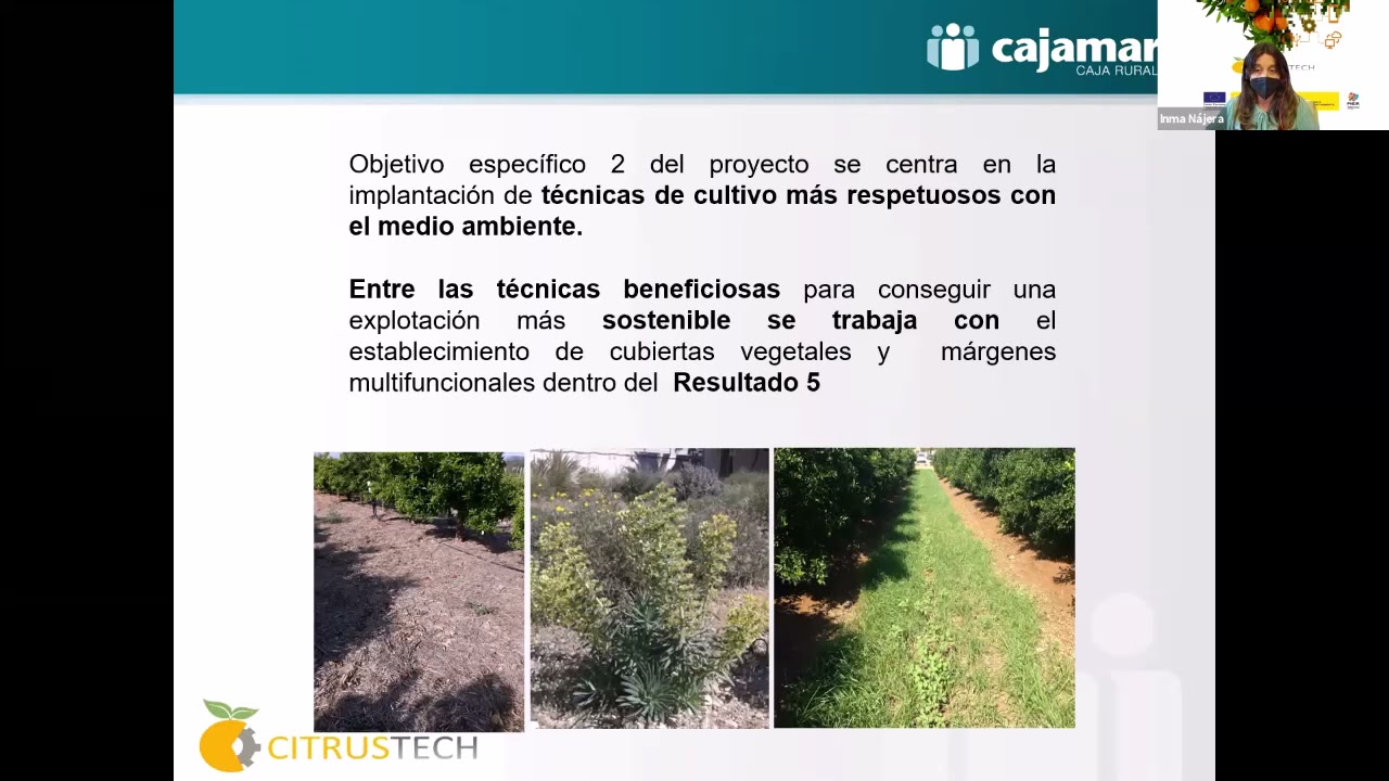GO Citrustech. Taller Webinar Sesión 1. Medidas agroambientales en citricultura