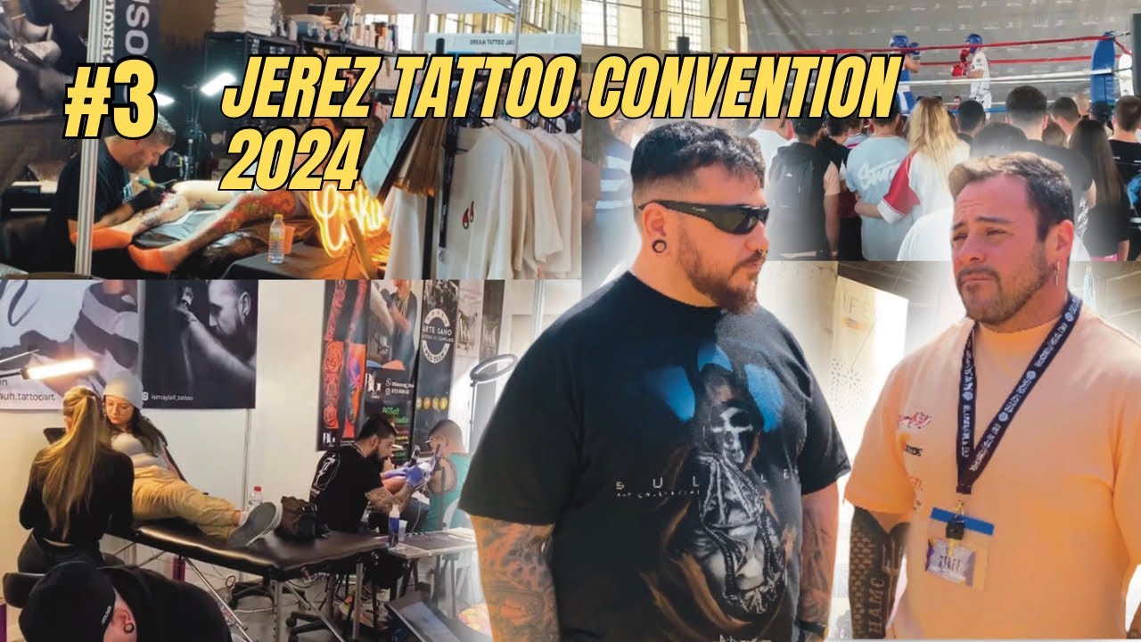 Convención de tatuajes Jerez 2024 + ENTREVISTA A RAFA ORGANIZADOR     #Ink #Tattoo #TattooConvention