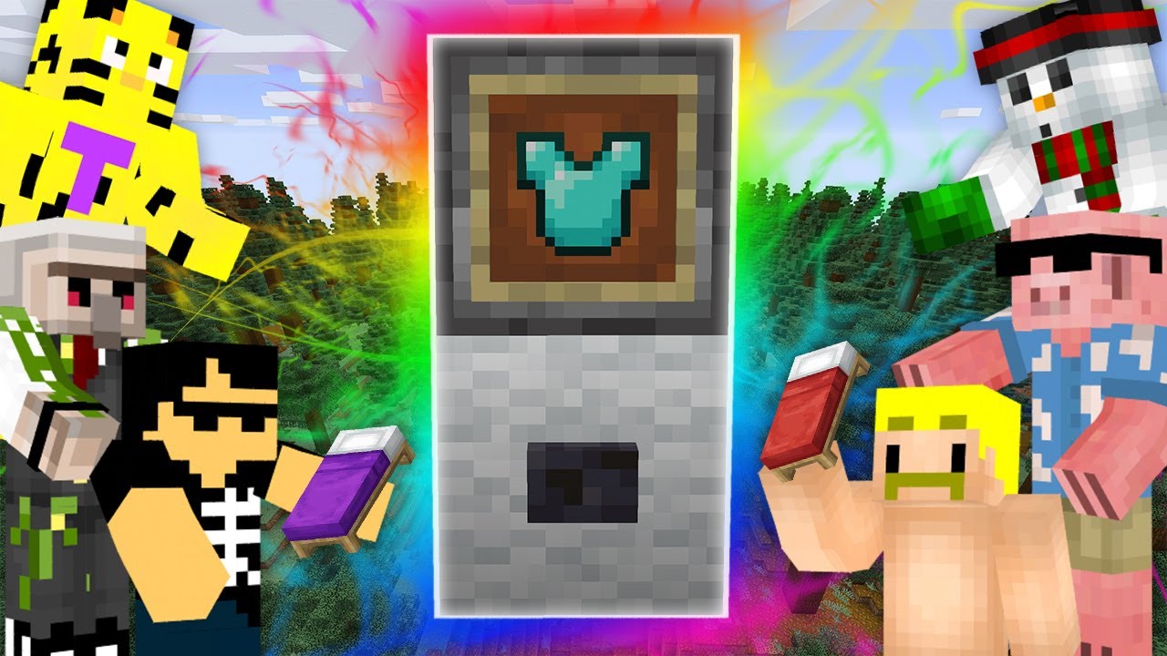 ベッドを集めてアイテムをGET！ベッドガチャPvP！【マイクラ】