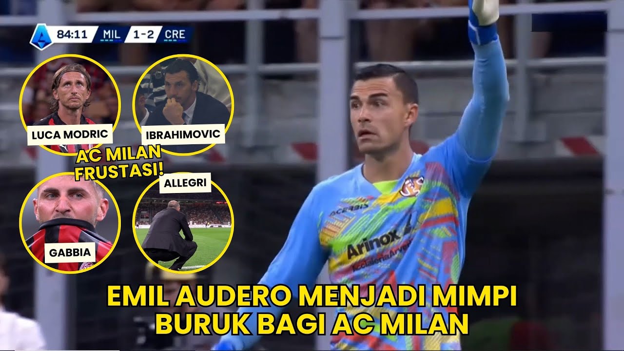 Malam Dimana Emil Audero Membuat San Siro Menjadi Kuburan Untuk AC Milan | Emil Audero vs AC Milan