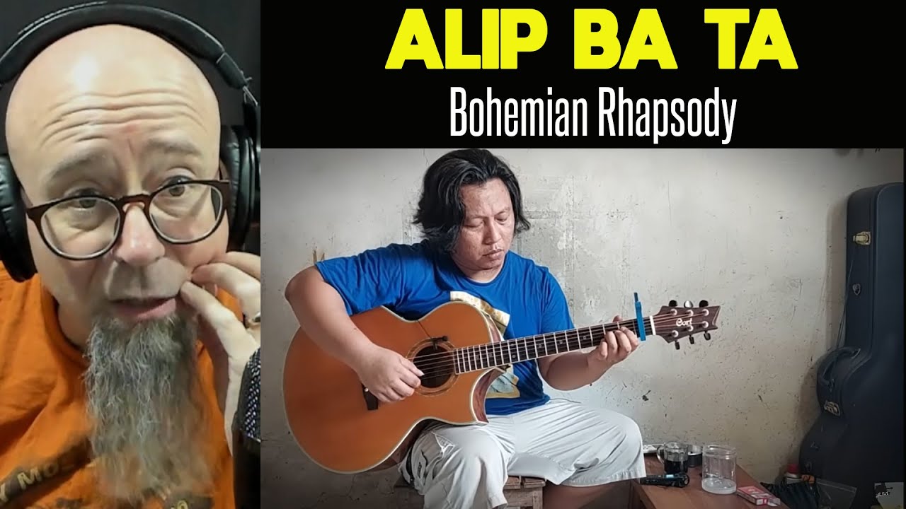 Alip Ba Ta - Bohemian Rhapsody (fingerstyle cover) Reaction
