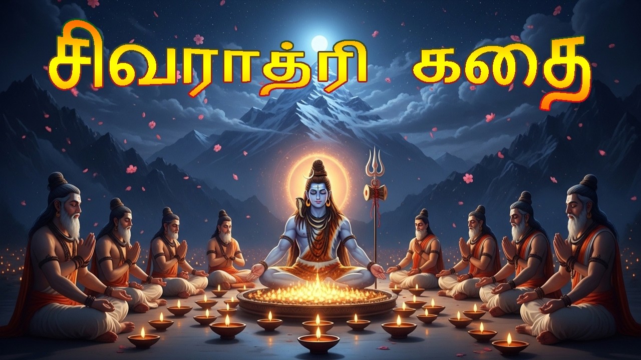 சிவராத்ரி கதை || Maha Shivaratri Story Tamil || NRD Media