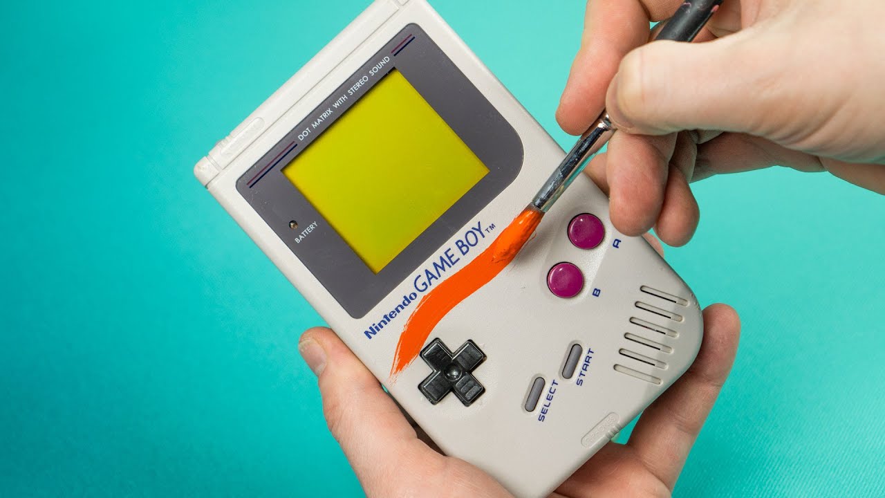 I Custom Paint this Original GAME BOY!